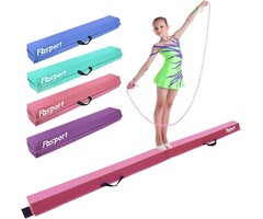 Klappbarer Schwebebalken 300 cm, Rosa - 46% Rabatt