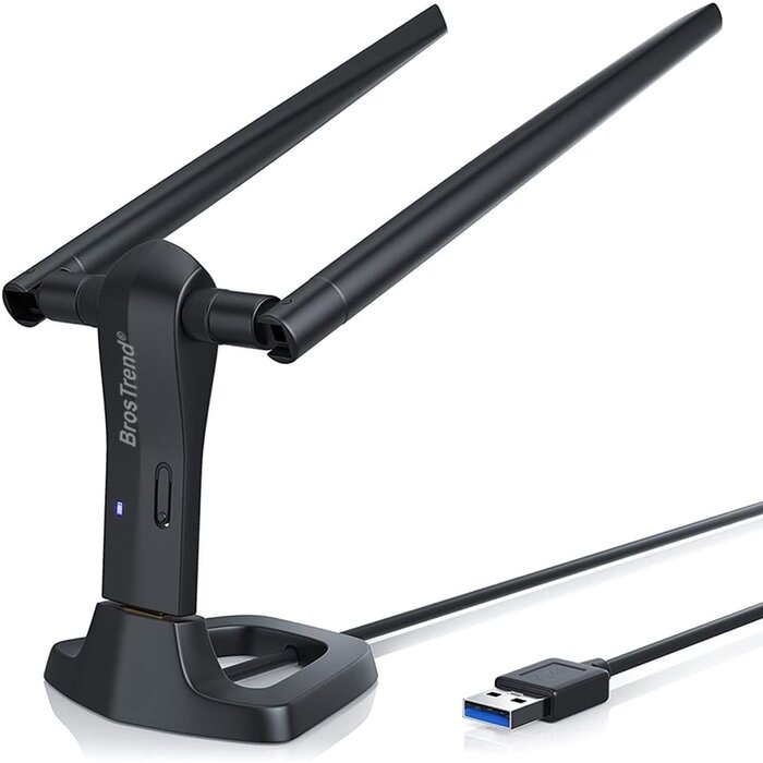 USB-WLAN-Adapter AC1200 mit 5 dBi Antennen - 27% Rabatt
