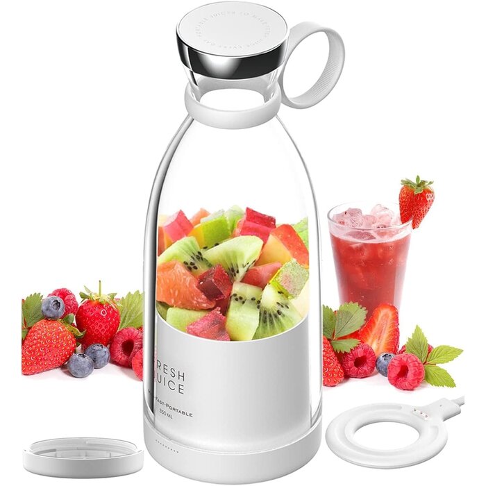 Tragbarer Standmixer 350 ml, Rosa - 33% Rabatt auf Retourenware