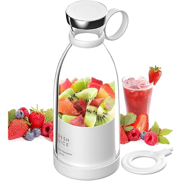 Tragbarer Standmixer 350 ml, Rosa - 33% Rabatt auf Retourenware