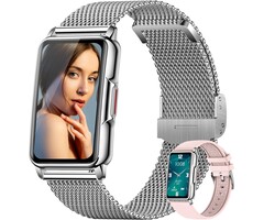 Smartwatch Damen Pink 1,47 Zoll GPS Fitness-Tracker - 40% Rabatt