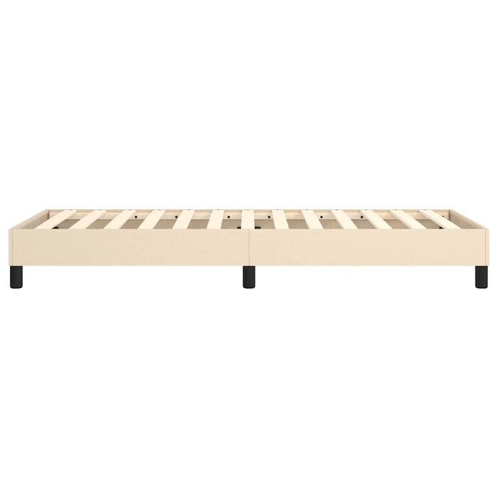Boxspringbett Rahmen 80x200 cm in Crème - 34% Rabatt