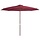 Gartenschirm 350 cm Bordeauxrot - Holzstock - 34% Rabatt