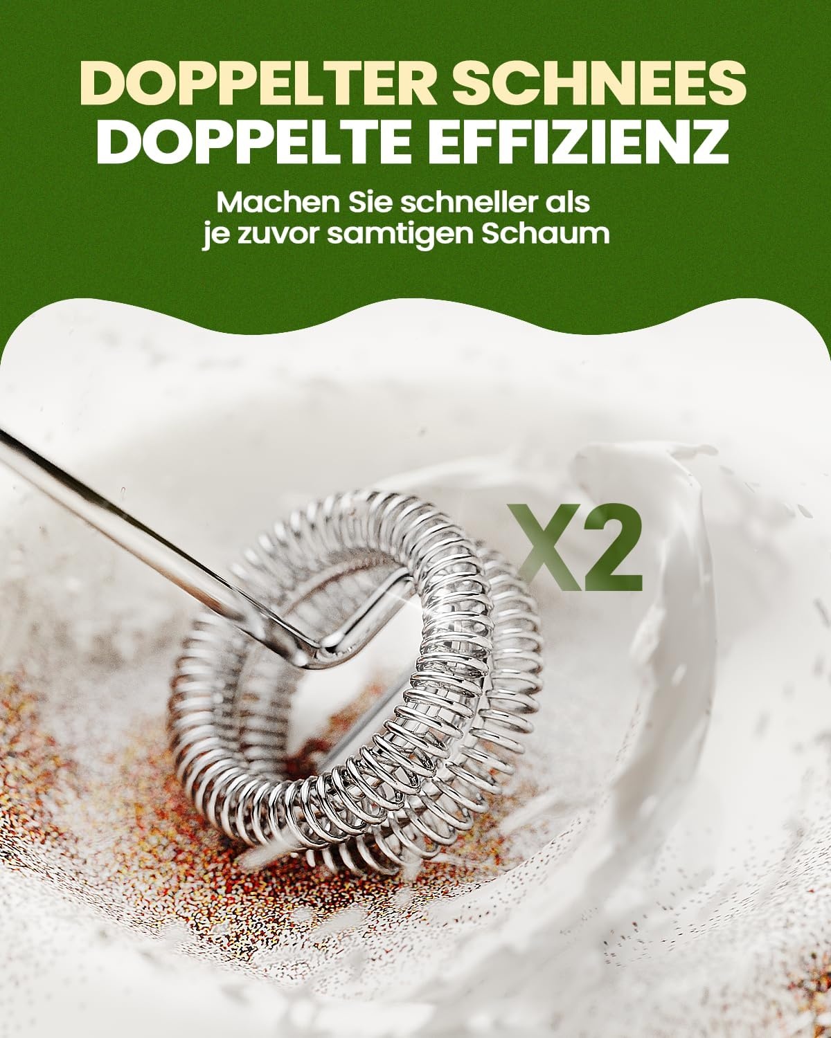 Elektrischer Milchaufschäumer Edelstahl - 26% Rabatt auf unbenutzte Ware