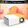 Mini-Beamer Projektor Full HD WiFi Bluetooth 5.4 Orange - 33% Rabatt