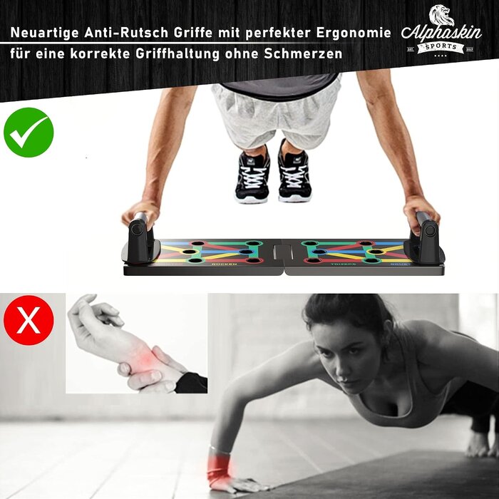9-in-1 Push-up Board für Oberkörpertraining - 31% Rabatt