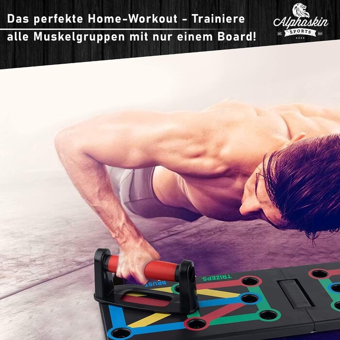 9-in-1 Push-up Board für Oberkörpertraining - 31% Rabatt