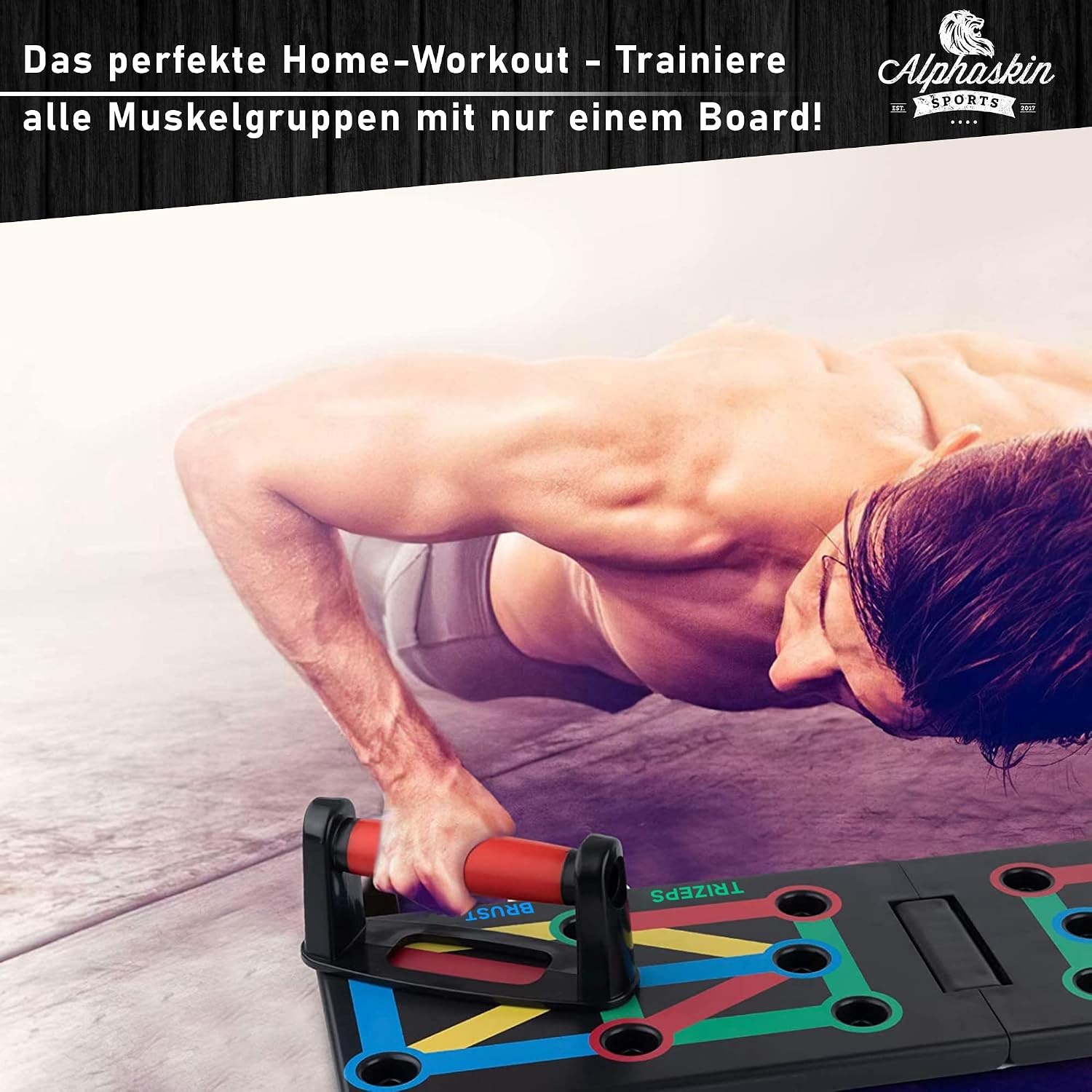 9-in-1 Push-up Board für Oberkörpertraining - 31% Rabatt