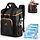 Isolierter Kühlrucksack 22L - Schwarz inkl. 3 Kühlakkus - 33% Rabatt