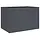 Stahl Pflanzkübel 62x47x46 cm Anthrazit - 33% Rabatt