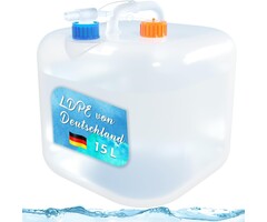 Faltbarer 10L Wassertank - Camping-Kanister - 39% Rabatt