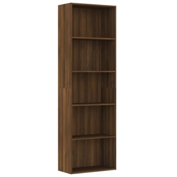 Bücherregal in Eichenoptik 60x30x189 cm - 34% Rabatt - Ausgepackt