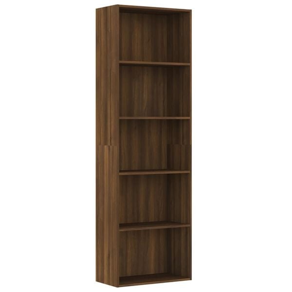 Bücherregal in Eichenoptik 60x30x189 cm - 34% Rabatt - Ausgepackt