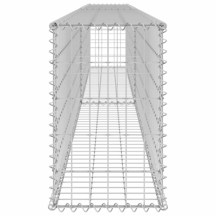 Gabionenwand 300x30x50 cm verzinkter Stahl - 34% Rabatt