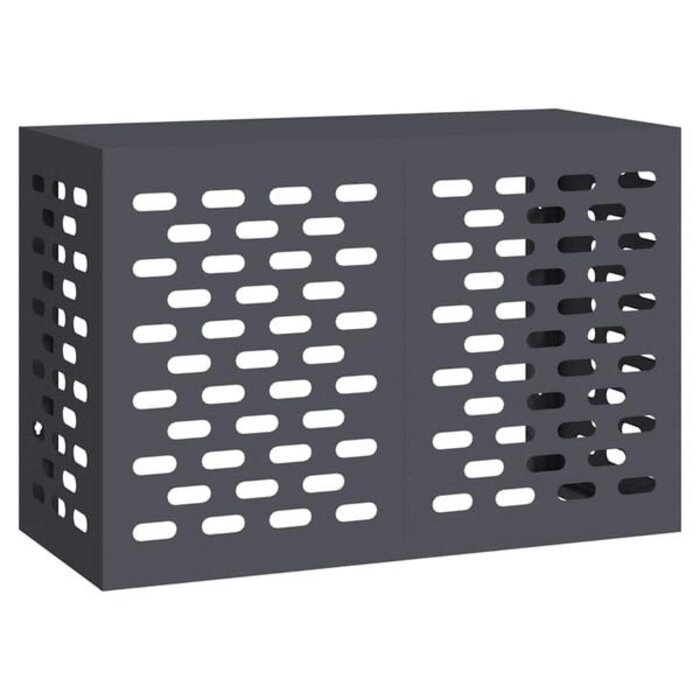 Klimageräte-Verkleidung Anthrazit 90x40x60cm - 34% Rabatt - Ausgepackt
