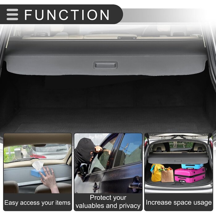 Kofferraumabdeckung für Infiniti QX50 2019-2024 - 33% Rabatt