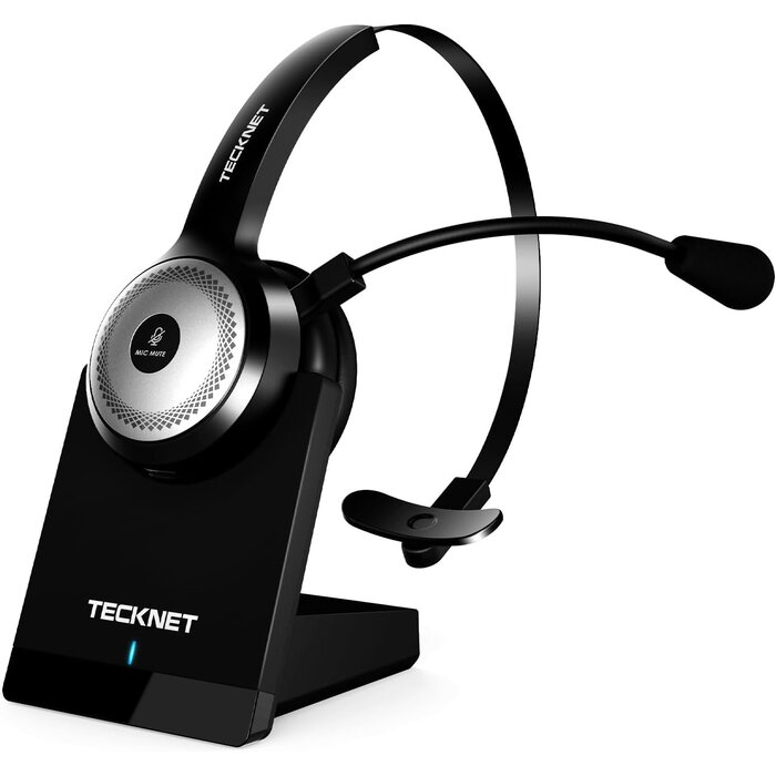 Kabelloses On-Ear Bluetooth Headset inkl. Ladestation - 33% Rabatt