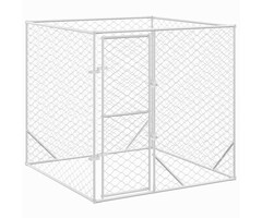 Vidaxl Geräumiger Hundezwinger 2x2x2 m, verzinkter Stahl - 47% Rabatt