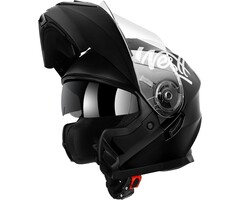 Klapphelm ECE 22.06 Motorradhelm - Matt Schwarz - 46% Rabatt