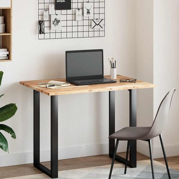 Tischplatte Akazienholz 100x70x2 cm - Massiv & robust - 34% Rabatt