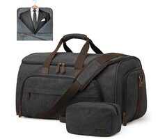 2-in-1 Kleidersack & Reisetasche 50L - Schwarz - 44% Rabatt