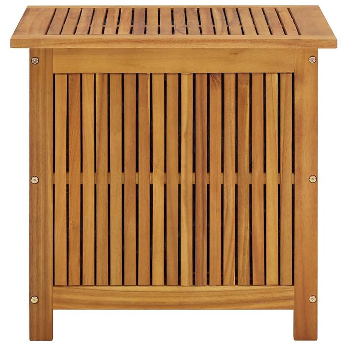 Gartenbox aus Akazienholz 60x50x58 cm - 34% Rabatt