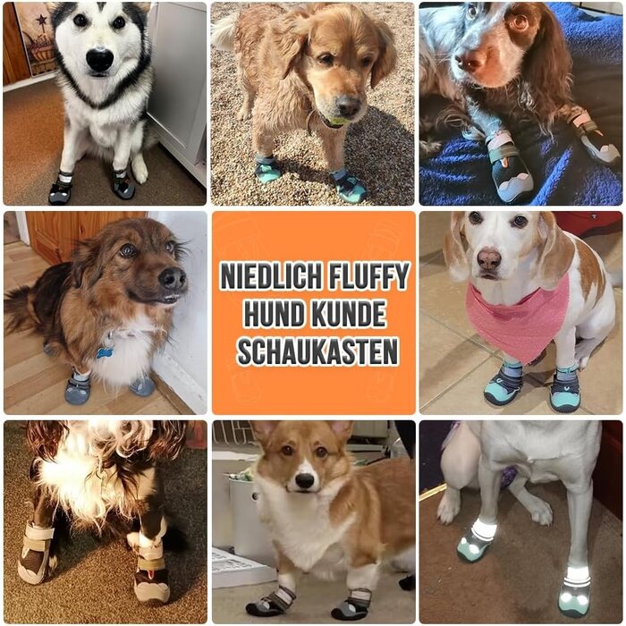 Hundeschuhe Pfotenschutz Größe 2 Schwarz - 30% Rabatt