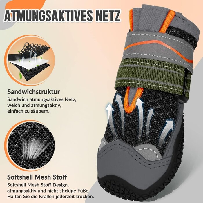 Hundeschuhe Pfotenschutz Größe 2 Schwarz - 30% Rabatt