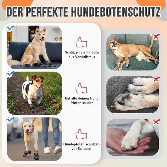 Hundeschuhe Pfotenschutz Größe 2 Schwarz - 30% Rabatt