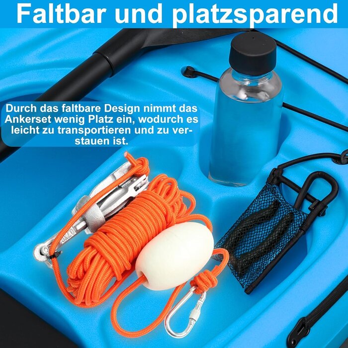 Faltanker Set 0,7 kg für Kajak & SUP - 26% Rabatt