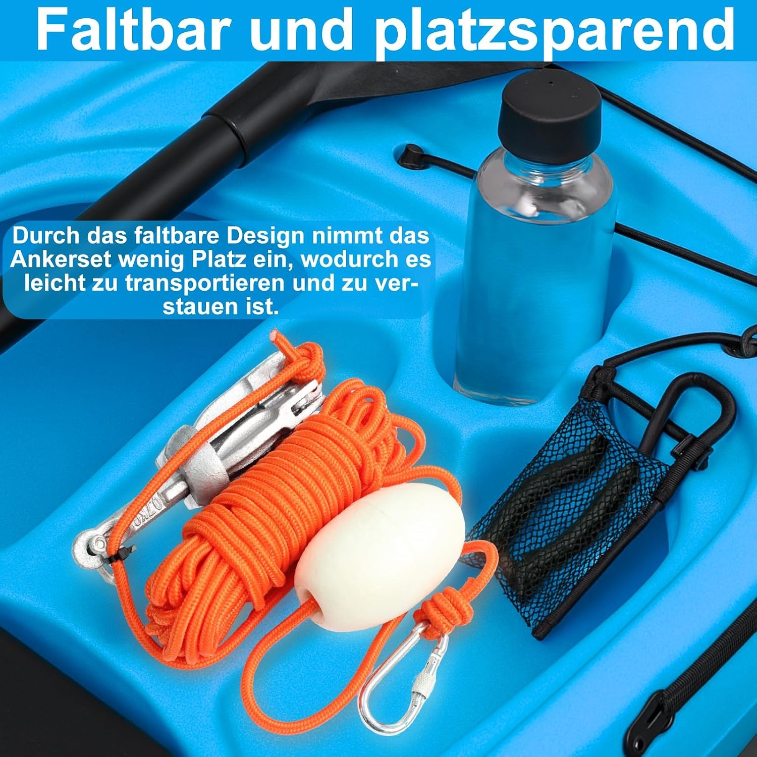 Faltanker Set 0,7 kg für Kajak & SUP - 26% Rabatt