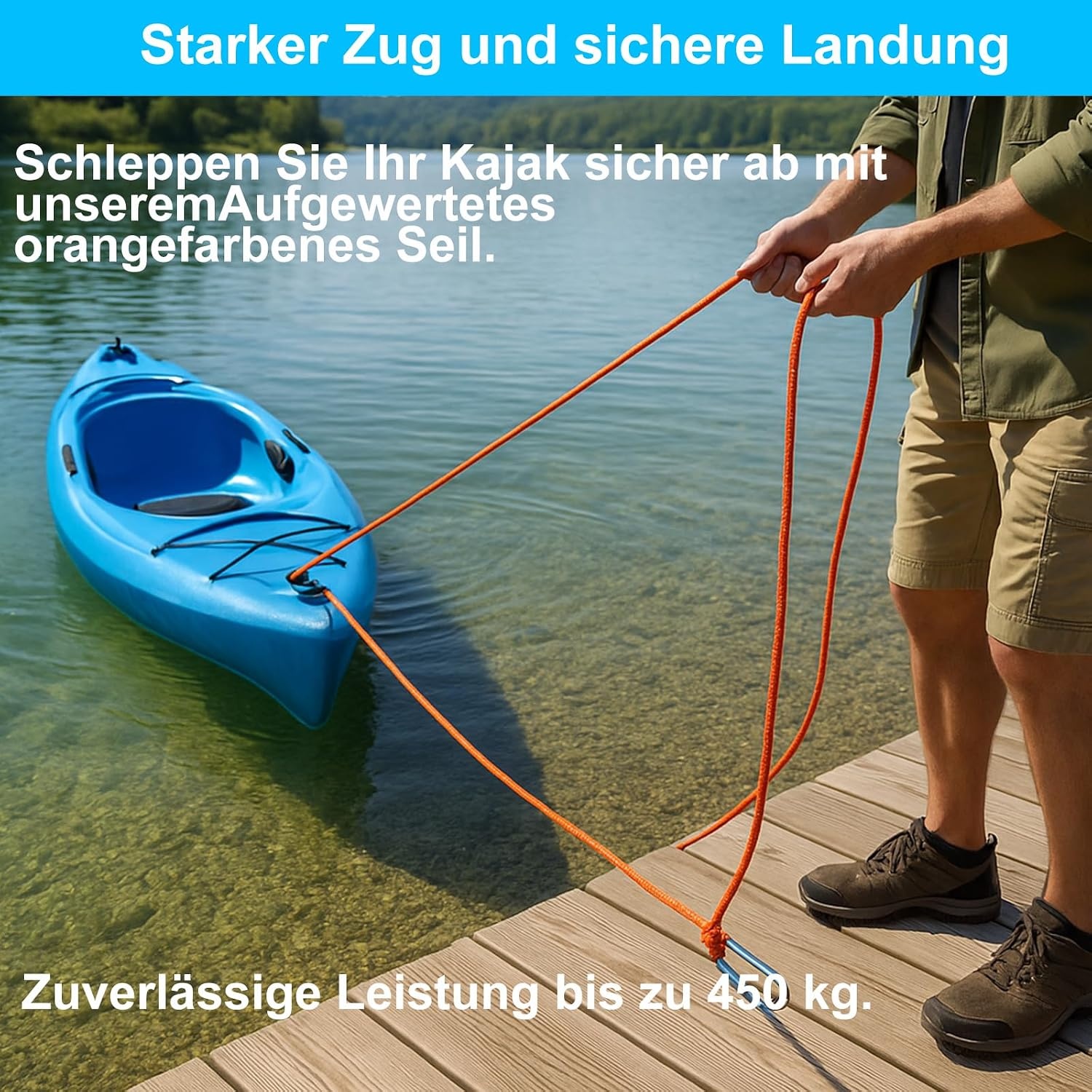 Faltanker Set 0,7 kg für Kajak & SUP - 26% Rabatt
