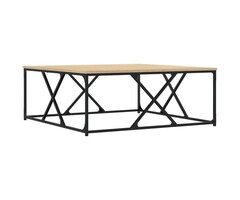 Vidaxl Couchtisch 100x100 cm Sonoma-Eiche - 45% Rabatt