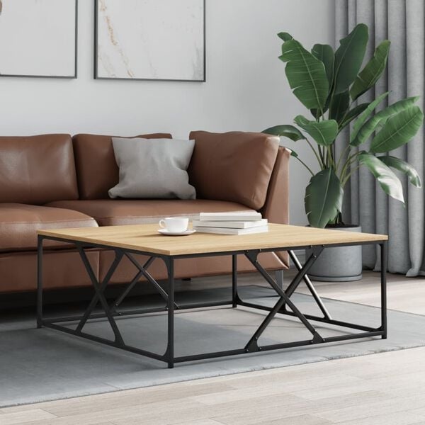 Vidaxl Couchtisch 100x100 cm Sonoma-Eiche - 33% Rabatt auf diesen Artikel