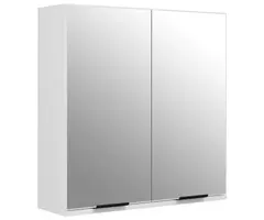 Vidaxl Badezimmerschrank mit Spiegel 64x20x67 cm Weiß - 46% Rabatt