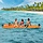 Schwimmmatte 365x150 cm Wasserinsel - 34% Rabatt auf Ausgepackt-Zustand