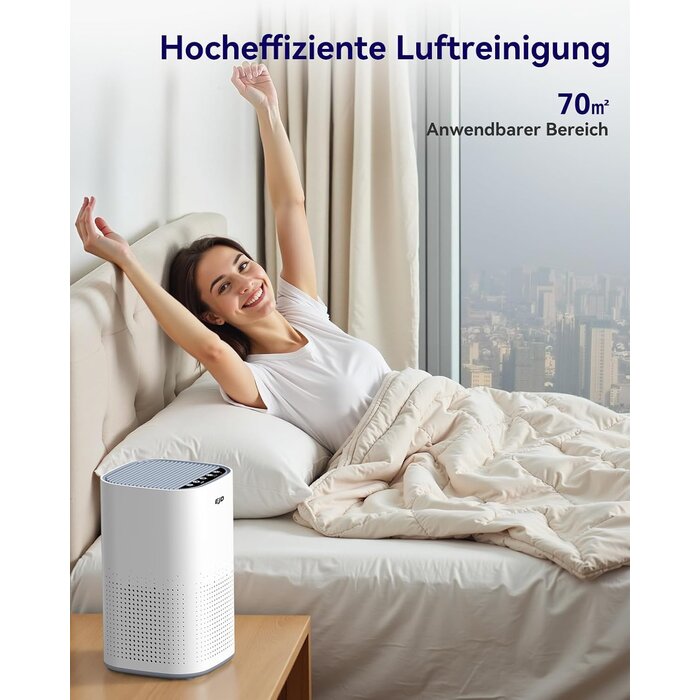 Luftreiniger AP100 für Allergiker, 35m² - 33% Rabatt auf Rückläufer