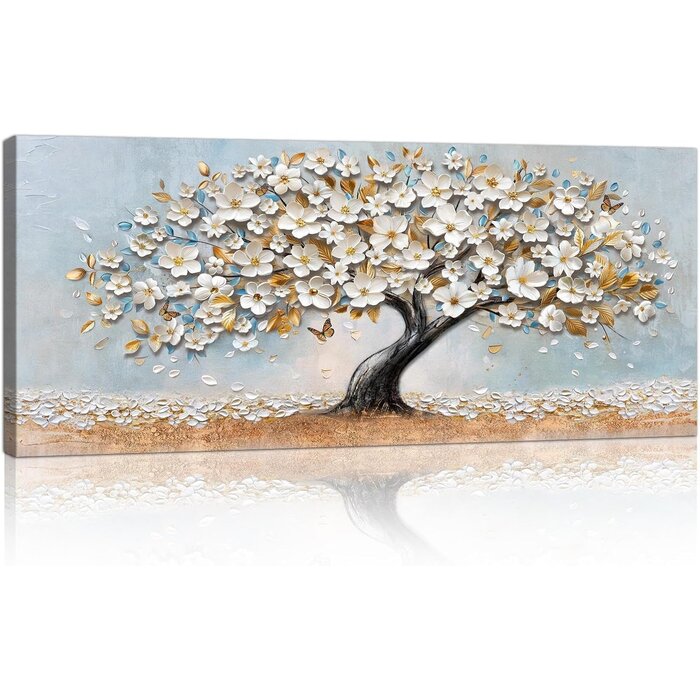 Leinwandbild Lebensbaum, 120 x 50 cm, Wasserfest - 28% Rabatt