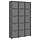 Regal mit 15 Fächern und Stoffboxen, 103 x 30 x 175,5 cm - 34% Rabatt