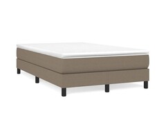 Vidaxl Bettgestell 120x200 cm Stoff Taupe - 34% Rabatt