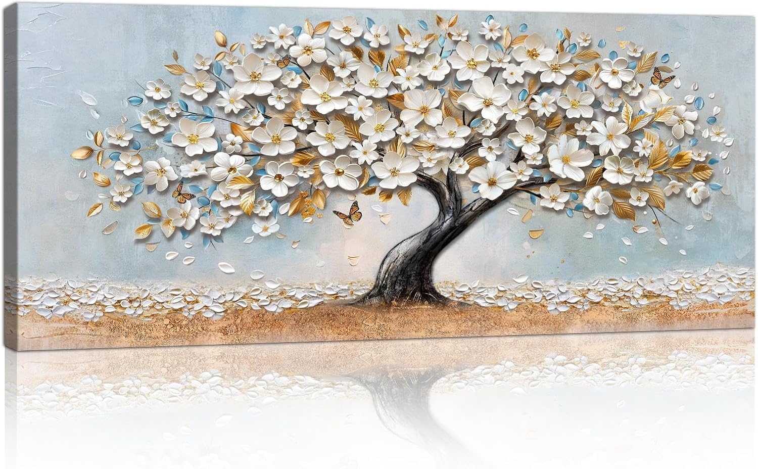 Leinwandbild Lebensbaum 120x50 cm, Abstrakt, 28% Rabatt, unbenutzt