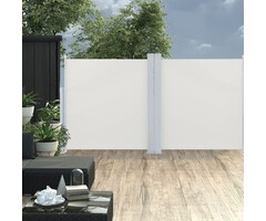 Vidaxl Seitenmarkise ausziehbar 180x600 cm Creme - 34% Rabatt