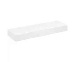Vidaxl Schwebendes Wandregal mit Schublade Weiß 80x25cm - 33% Rabatt