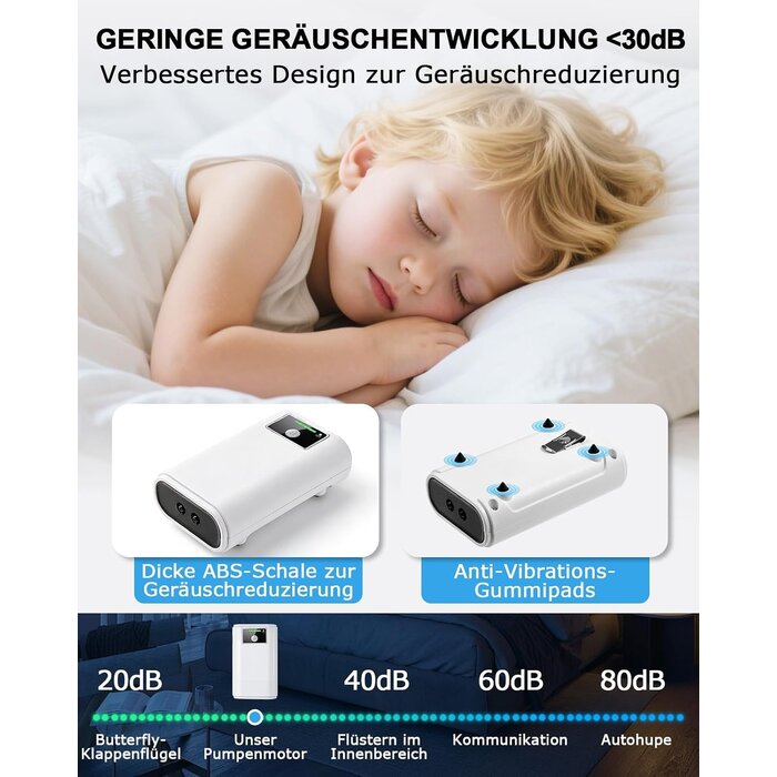 Tragbare Aquarium-Luftpumpe USB-Akku 2 Ausgänge - 31% Rabatt