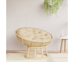 Vidaxl Rundes Outdoor-Sitzkissen Ø 100x11 cm, Beige - 44% Rabatt