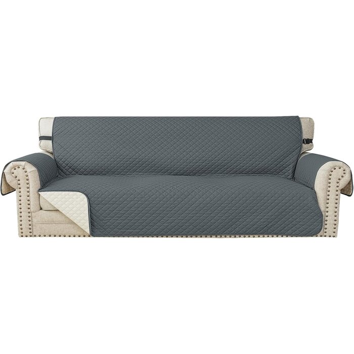 Ecksofa-Schonbezug L-Form, wasserdicht, Khaki - 33% Rabatt