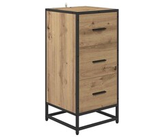 Vidaxl Industrie-Sideboard in Eichenoptik - 46% Rabatt