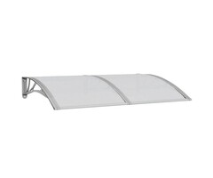 Vidaxl Türvordach 150x100 cm Grau - 34% Rabatt auf Retourenware