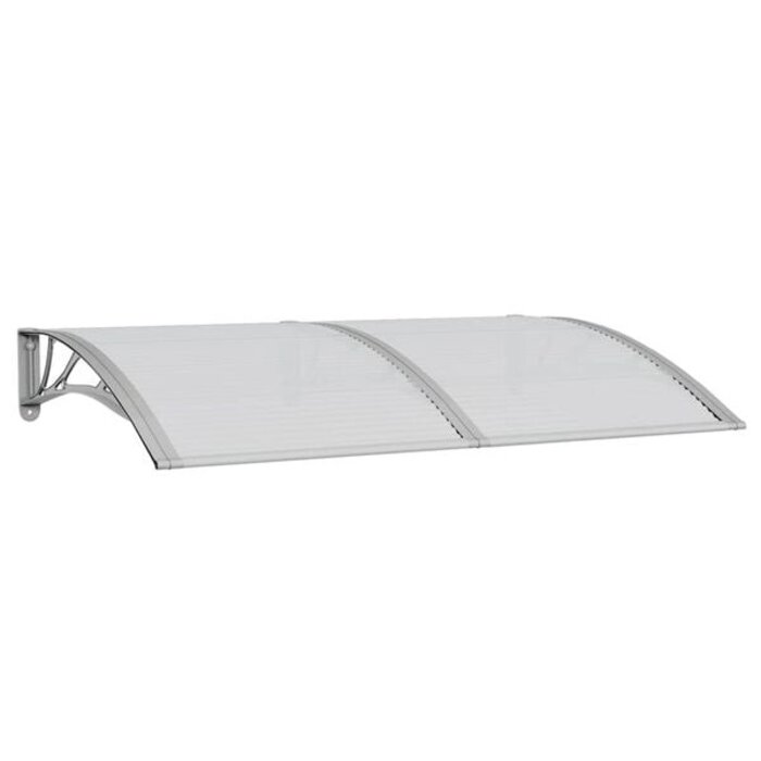 Vidaxl Türvordach 150x100 cm Grau - 34% Rabatt auf Retourenware