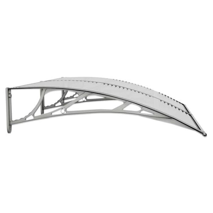 Vidaxl Türvordach 150x100 cm Grau - 34% Rabatt auf Retourenware